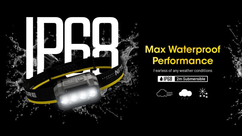 Nitecore HA23 UHE 600lm 3xAAA patareidega pealamp - Image 7