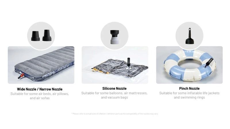 Nitecore AP05C ülikerge süsinikkiust õhupump - Image 3