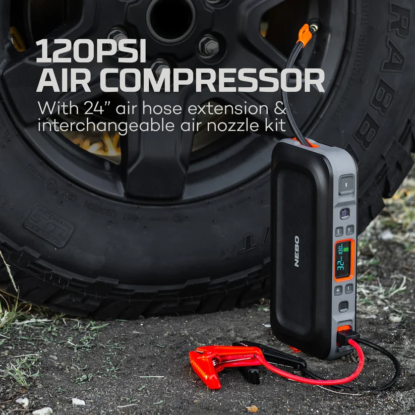 NEBO Assist Air käivitusabi/kompressor/akupank - Pilt 7