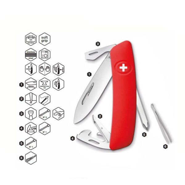 Taskunuga Swiza D04 punane - Image 2