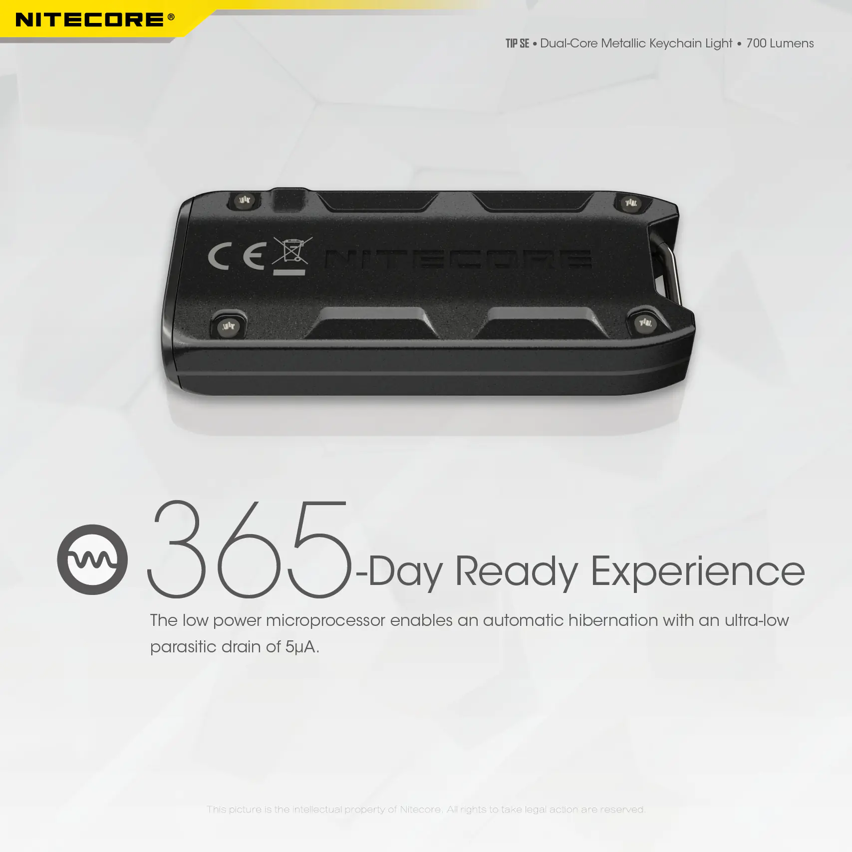 Nitecore TIP SE 700lm laetav võtmehoidja taskulamp - Image 2