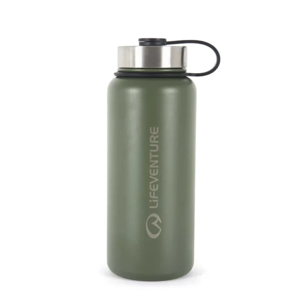 khaki roheline termos lifeventure thermos