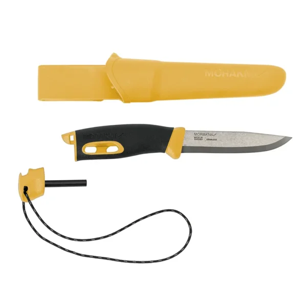 kollane matkanuga morakniv companion spark
